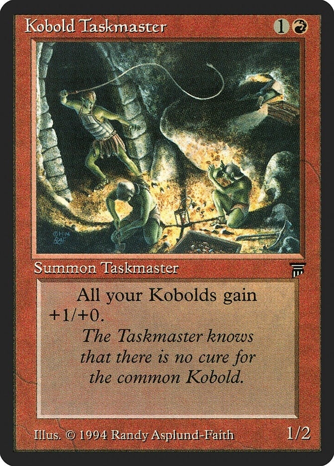 Image for Kobold Taskmaster (LEG) - Magic: The Gathering