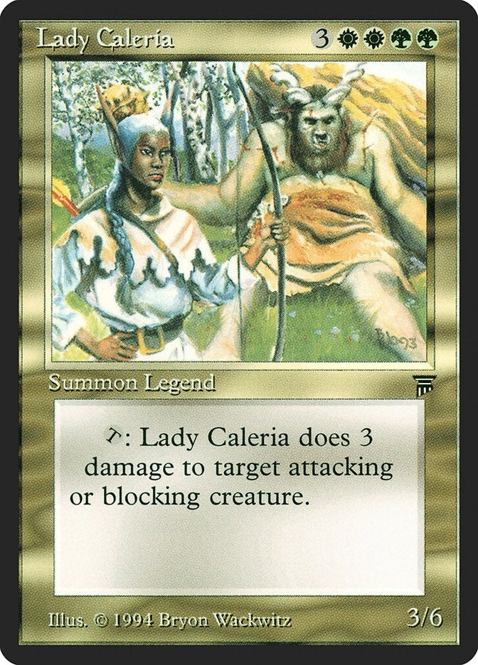 Image for Lady Caleria (LEG) - Magic: The Gathering