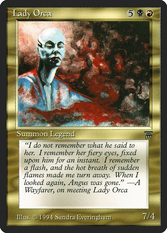 Image for Lady Orca (LEG) - Magic: The Gathering