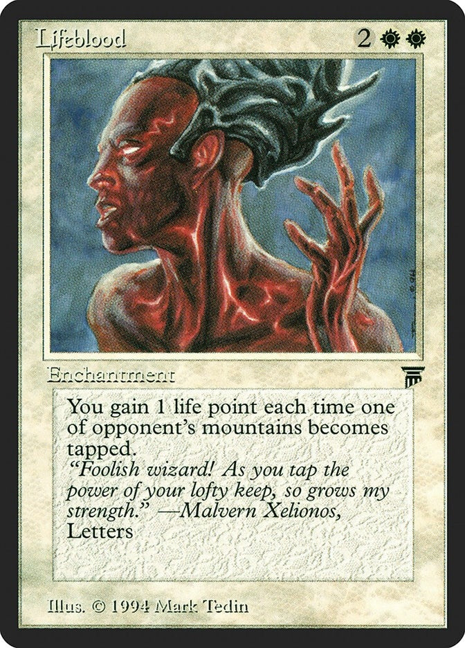Image for Lifeblood (LEG) - Magic: The Gathering