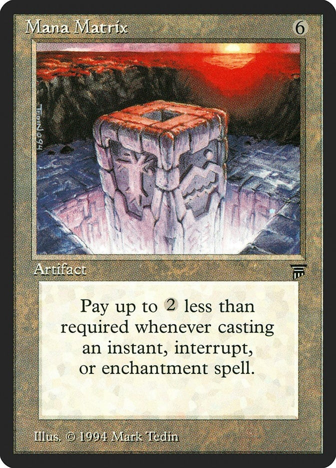 Image for Mana Matrix (LEG) - Magic: The Gathering