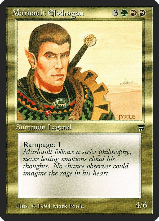 Image for Marhault Elsdragon (LEG) - Magic: The Gathering