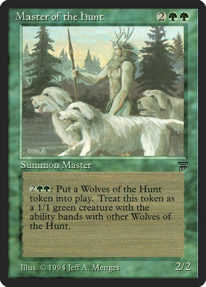 Image for Master of the Hunt (LEG) - Magic: The Gathering