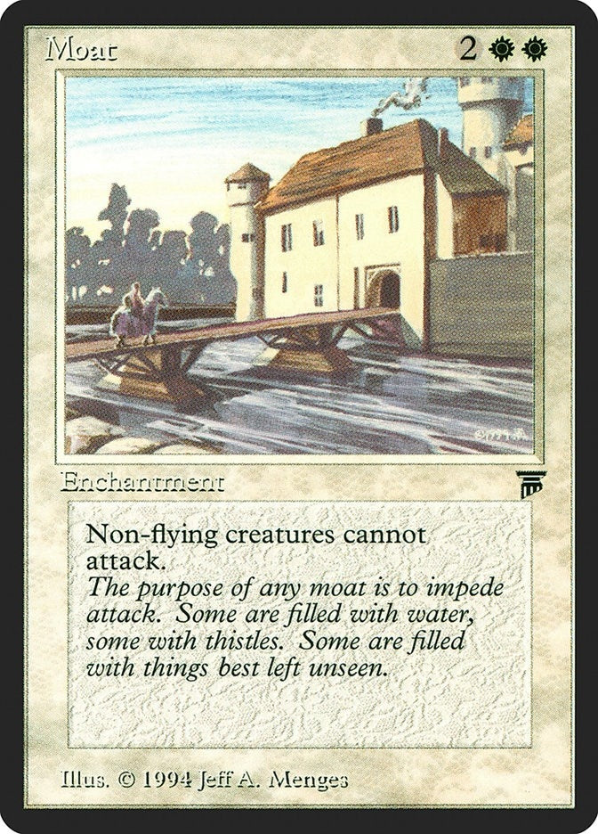 Image for Moat (LEG) - Magic: The Gathering