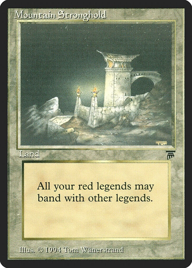 Image for Mountain Stronghold (LEG) - Magic: The Gathering