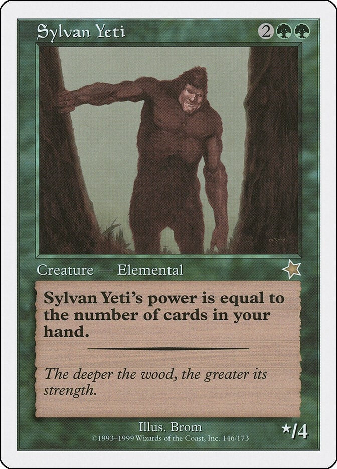 Image for Sylvan Yeti (146) (S99) - Magic: The Gathering