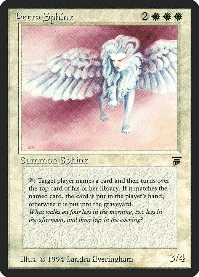 Image for Petra Sphinx (LEG) - Magic: The Gathering