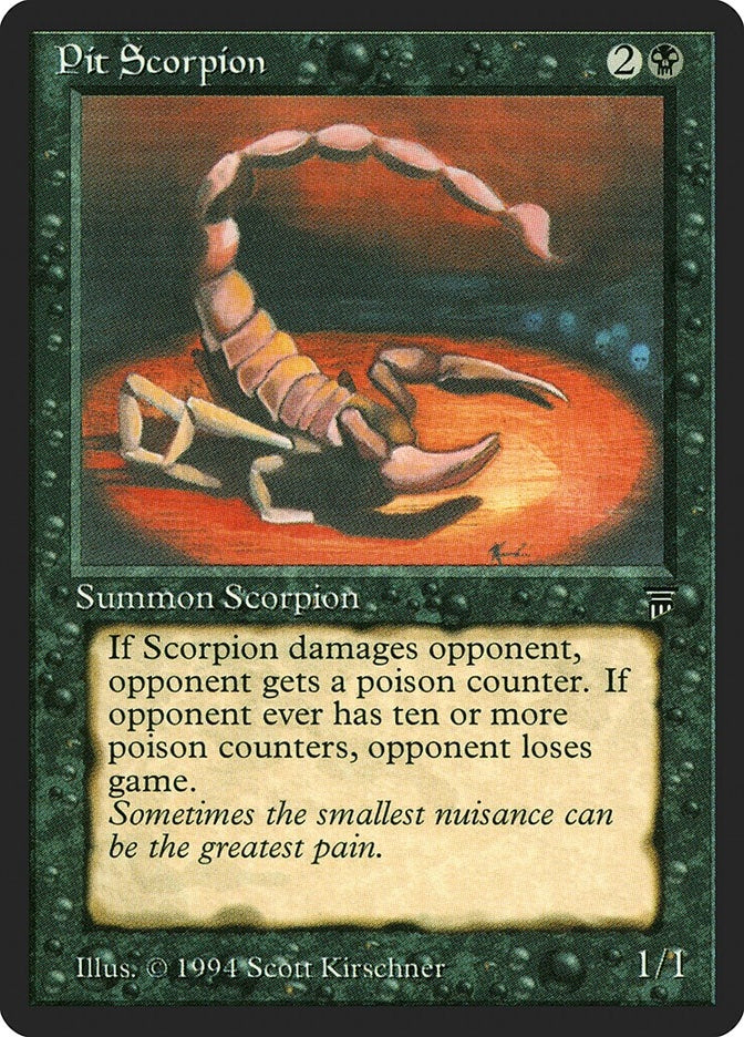 Image for Pit Scorpion (LEG) - Magic: The Gathering