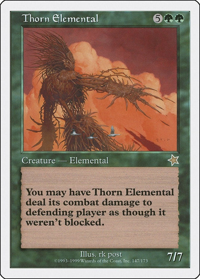 Image for Thorn Elemental (147) (S99) - Magic: The Gathering