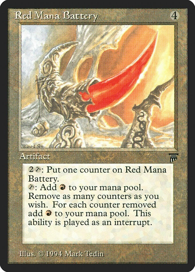 Image for Red Mana Battery (LEG) - Magic: The Gathering