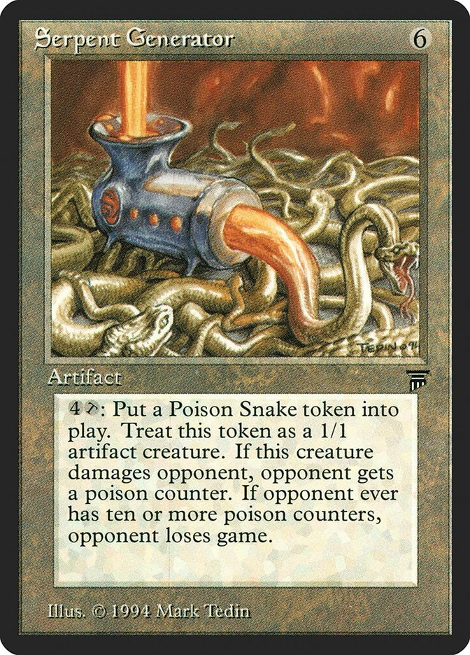 Image for Serpent Generator (LEG) - Magic: The Gathering