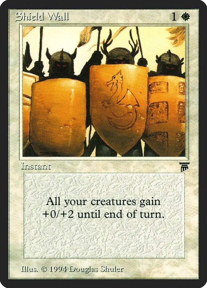 Image for Shield Wall (LEG) - Magic: The Gathering