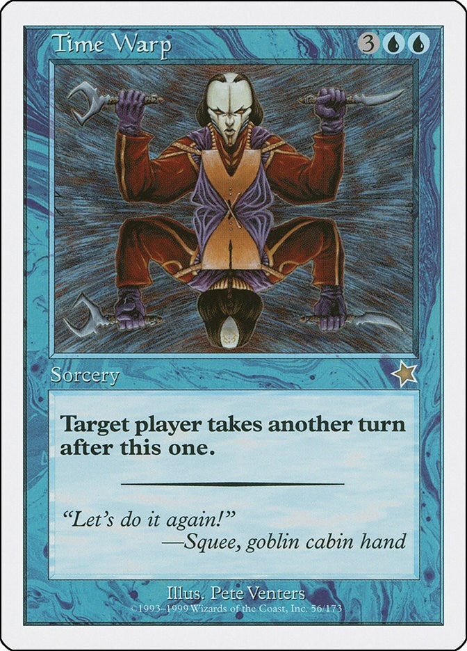 Image for Time Warp (56) (S99) - Magic: The Gathering