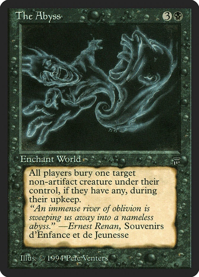 Image for The Abyss (LEG) - Magic: The Gathering