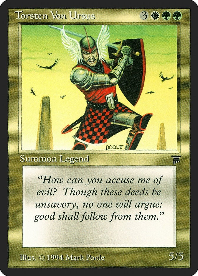 Image for Torsten Von Ursus (LEG) - Magic: The Gathering