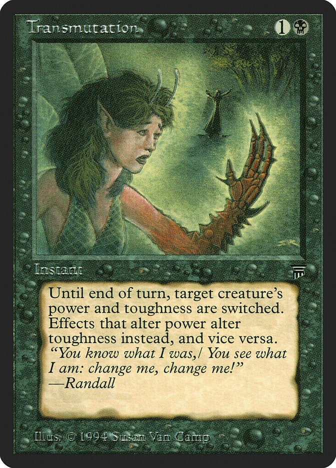 Image for Transmutation (LEG) - Magic: The Gathering
