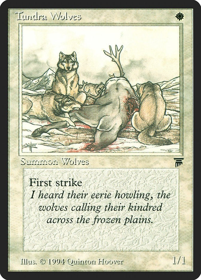 Image for Tundra Wolves (LEG) - Magic: The Gathering