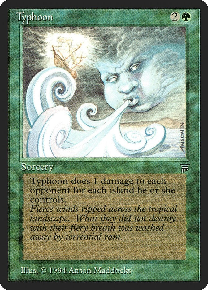 Image for Typhoon (LEG) - Magic: The Gathering