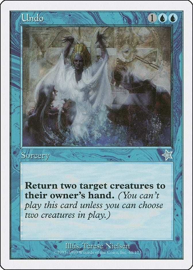 Image for Undo (58) (S99) - Magic: The Gathering