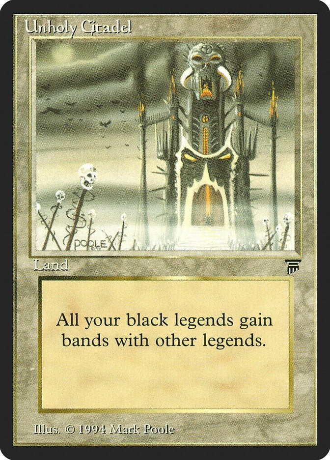 Image for Unholy Citadel (LEG) - Magic: The Gathering
