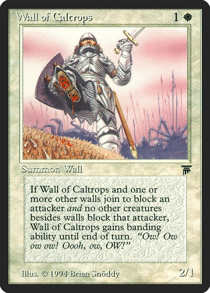 Image for Wall of Caltrops (LEG) - Magic: The Gathering