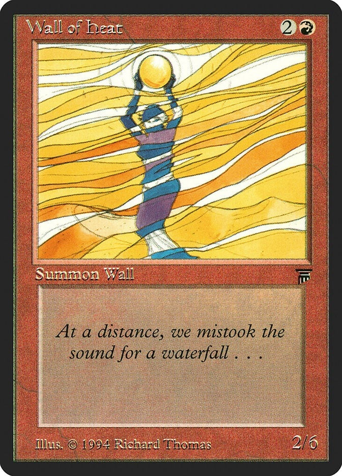 Image for Wall of Heat (LEG) - Magic: The Gathering