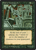 Image for Wall of Tombstones (LEG) - Magic: The Gathering