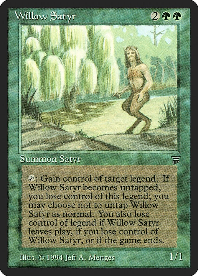 Image for Willow Satyr (LEG) - Magic: The Gathering