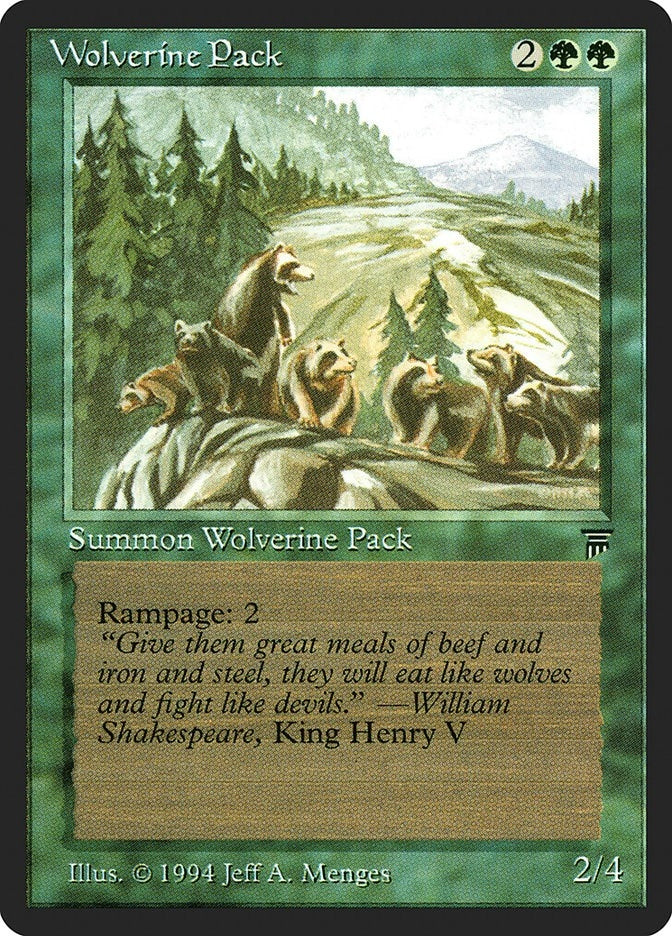 Image for Wolverine Pack - Magic: The Gathering
