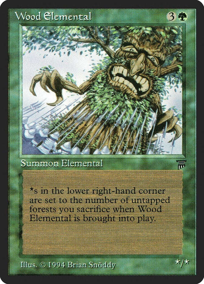 Image for Wood Elemental (LEG) - Magic: The Gathering
