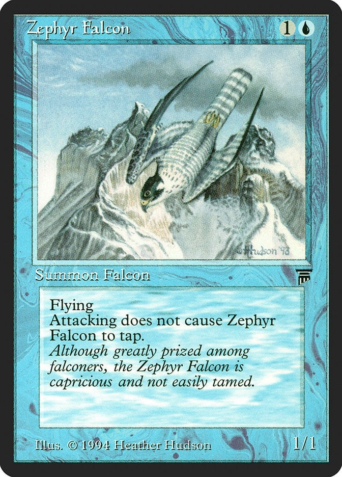 Image for Zephyr Falcon (LEG) - Magic: The Gathering