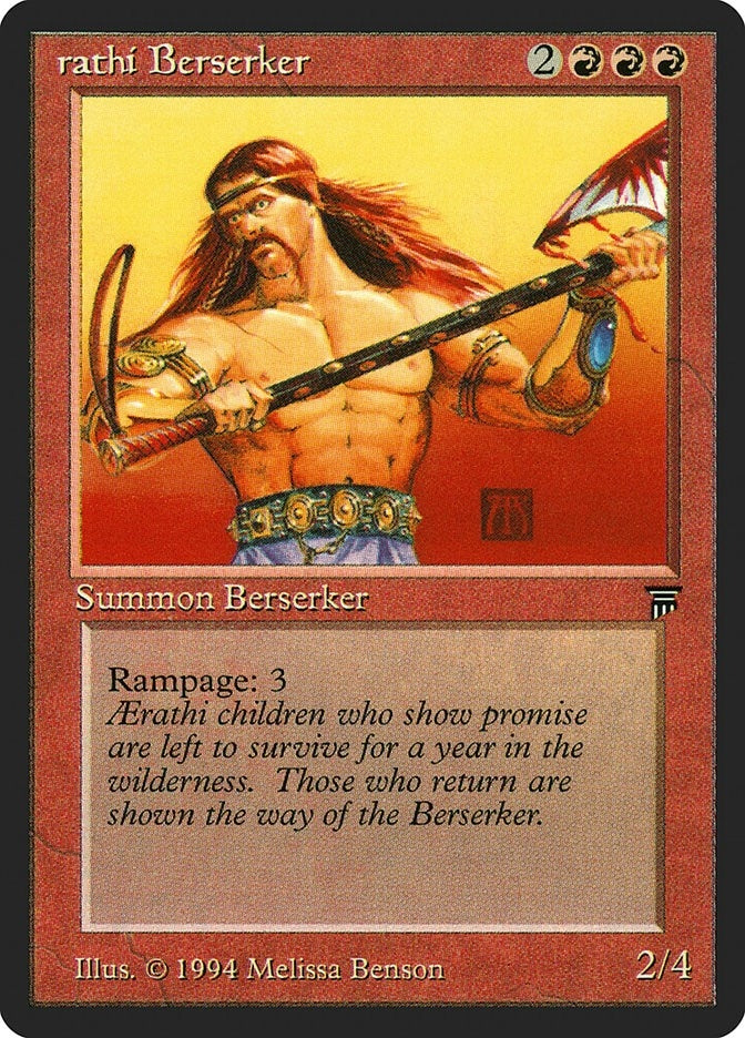 Image for Aerathi Berserker (LEG) - Magic: The Gathering