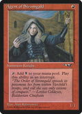 Image for Agent of Stromgald (Woman Holding Staff) (95) (ALL) - Magic: The Gathering