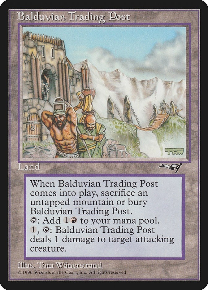Image for Balduvian Trading Post (ALL) - Magic: The Gathering