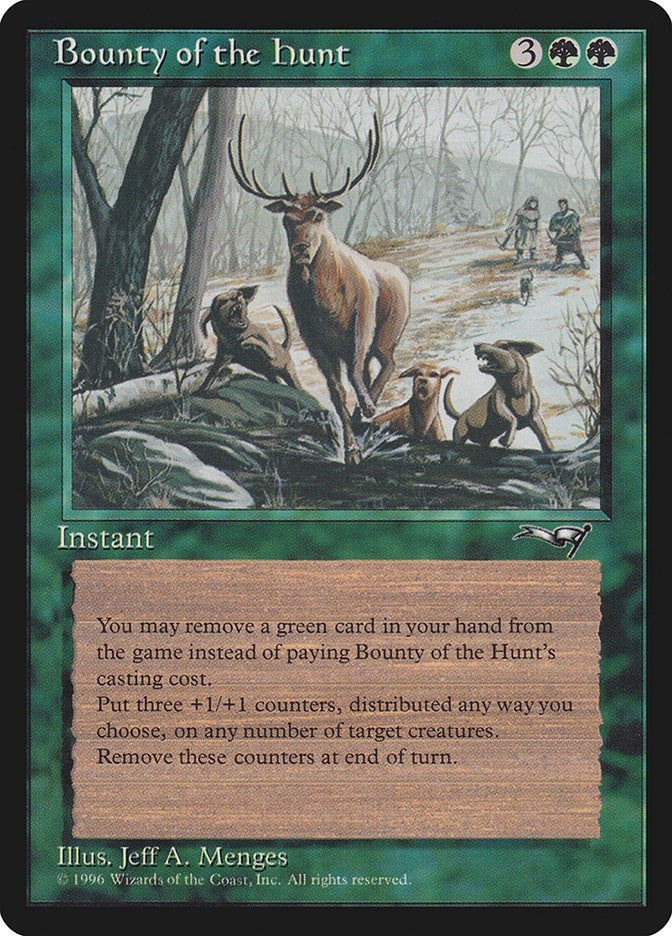 Image for Bounty of the Hunt (ALL) - Magic: The Gathering