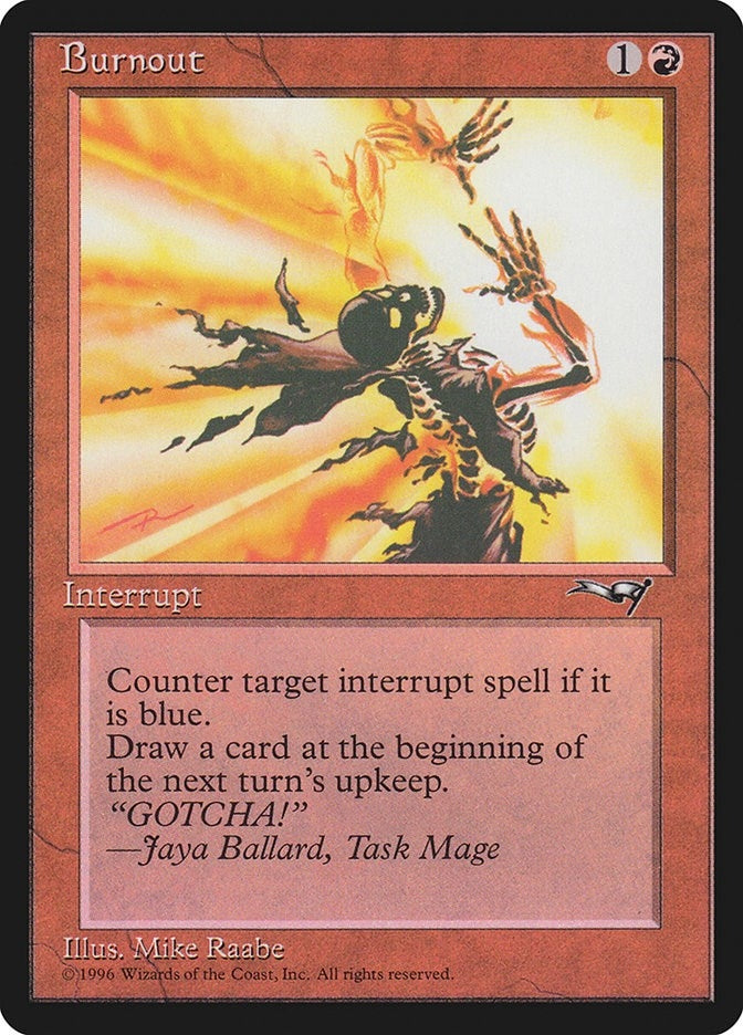 Image for Burnout (101) (ALL) - Magic: The Gathering