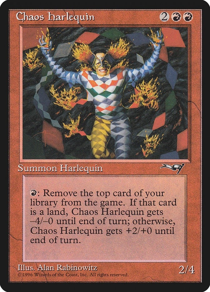 Image for Chaos Harlequin (ALL) - Magic: The Gathering