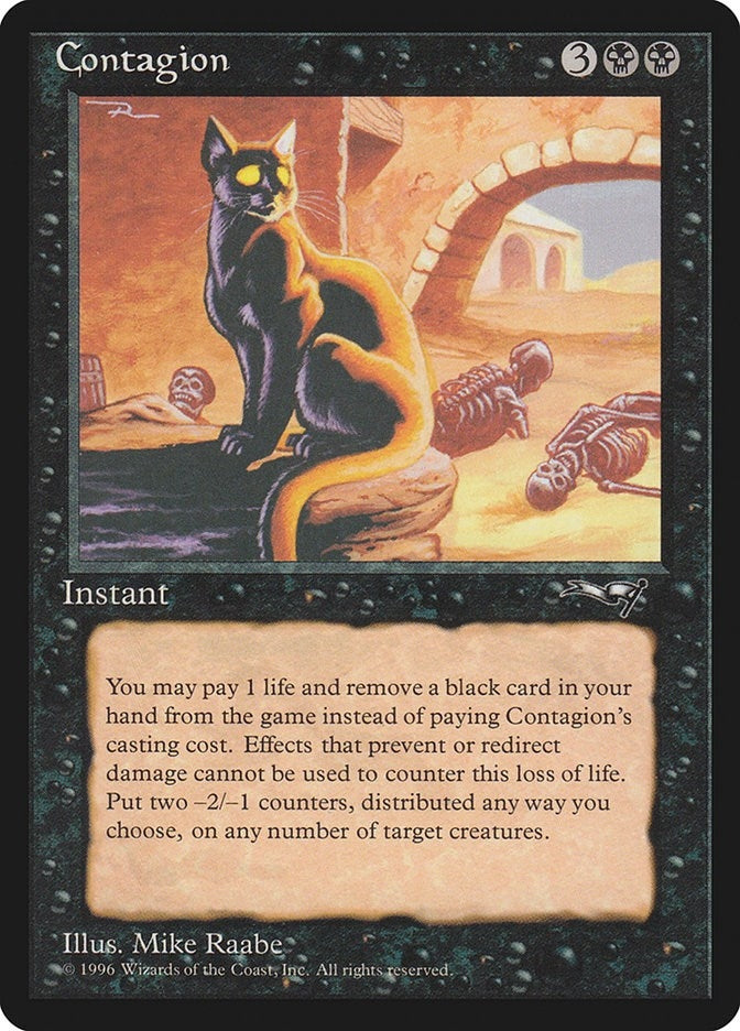 Image for Contagion (ALL) - Magic: The Gathering