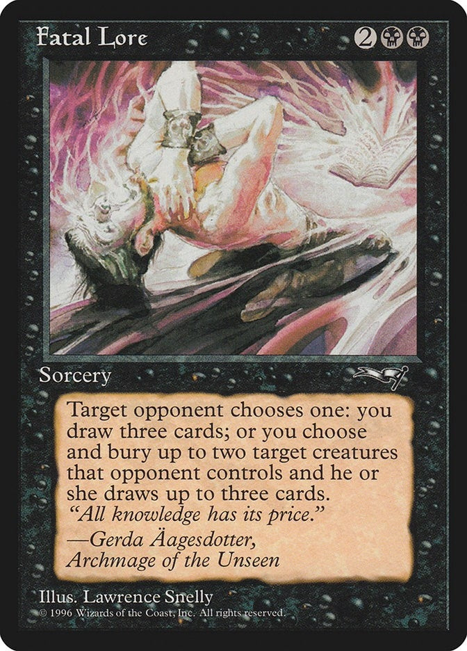 Image for Fatal Lore (ALL) - Magic: The Gathering