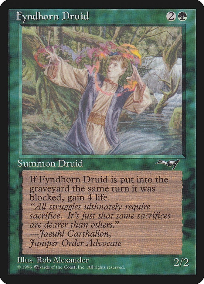 Image for Fyndhorn Druid (71) (ALL) - Magic: The Gathering