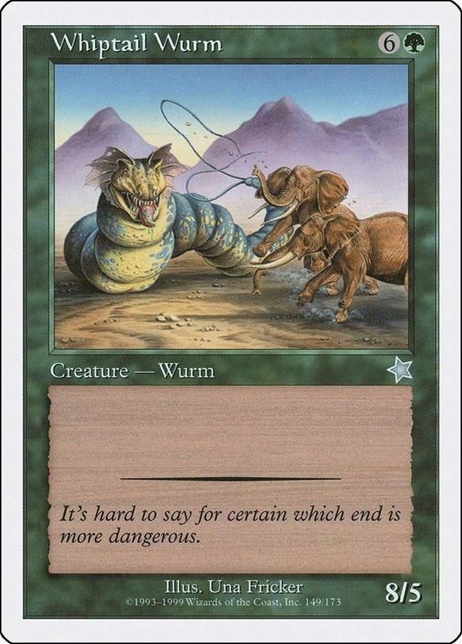 Image for Whiptail Wurm (149) (S99) - Magic: The Gathering