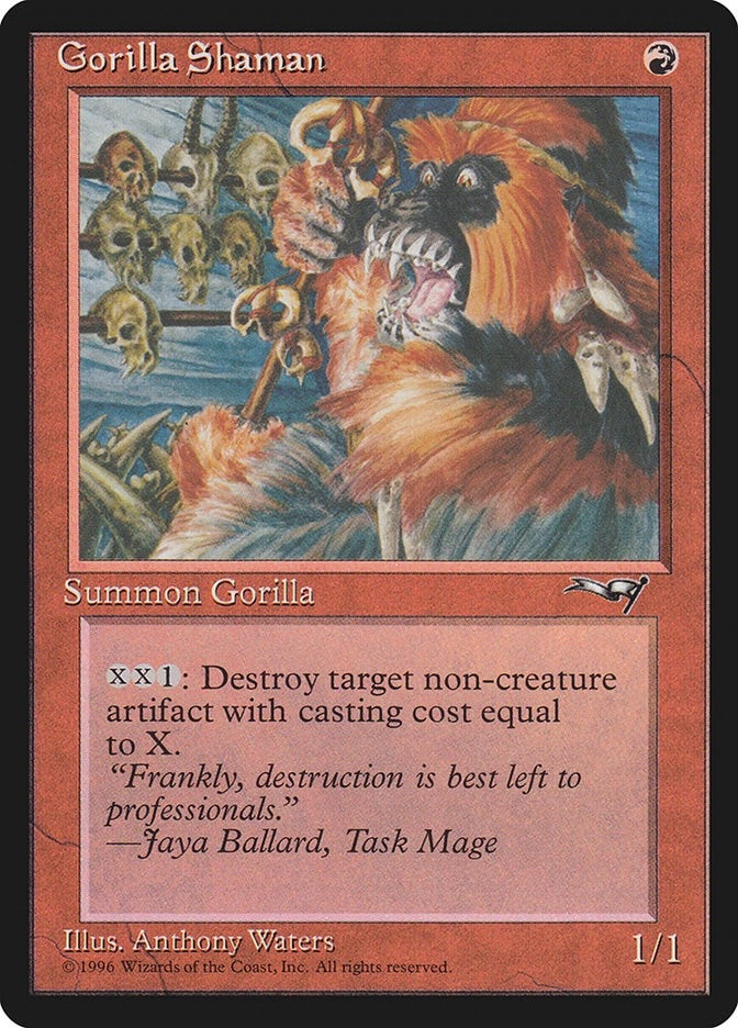 Image for Gorilla Shaman (107) (ALL) - Magic: The Gathering