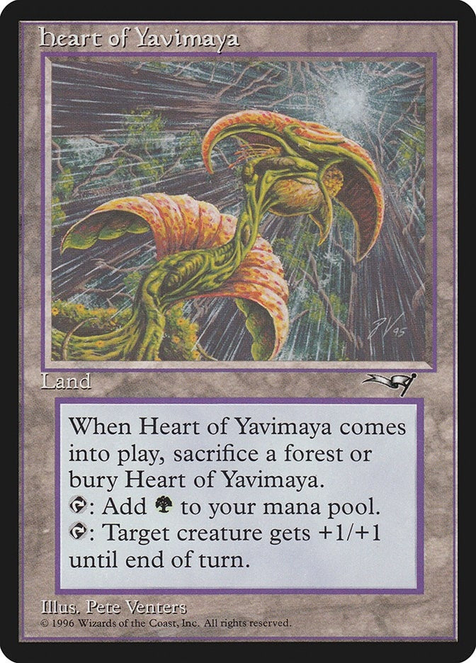 Image for Heart of Yavimaya (ALL) - Magic: The Gathering
