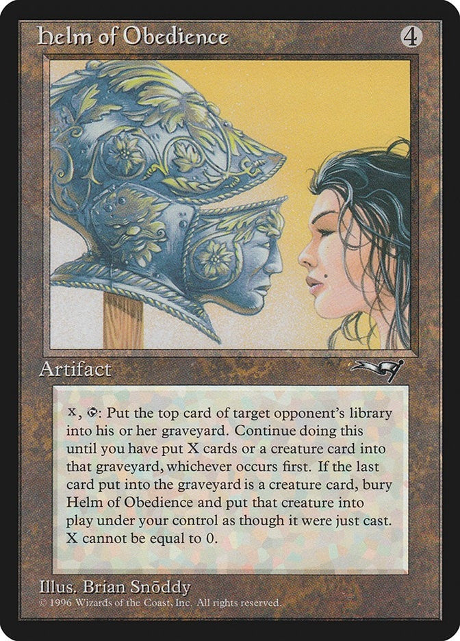 Image for Helm of Obedience (163) (ALL) - Magic: The Gathering