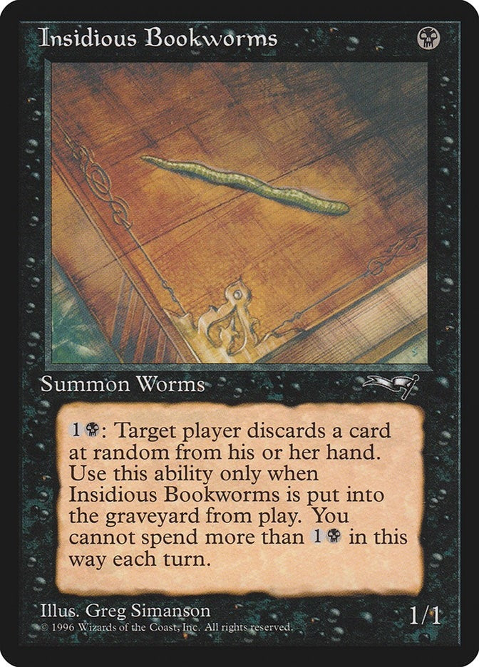 Image for Insidious Bookworms (Single) (13) (ALL) - Magic: The Gathering