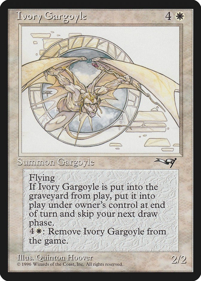 Image for Ivory Gargoyle (ALL) - Magic: The Gathering