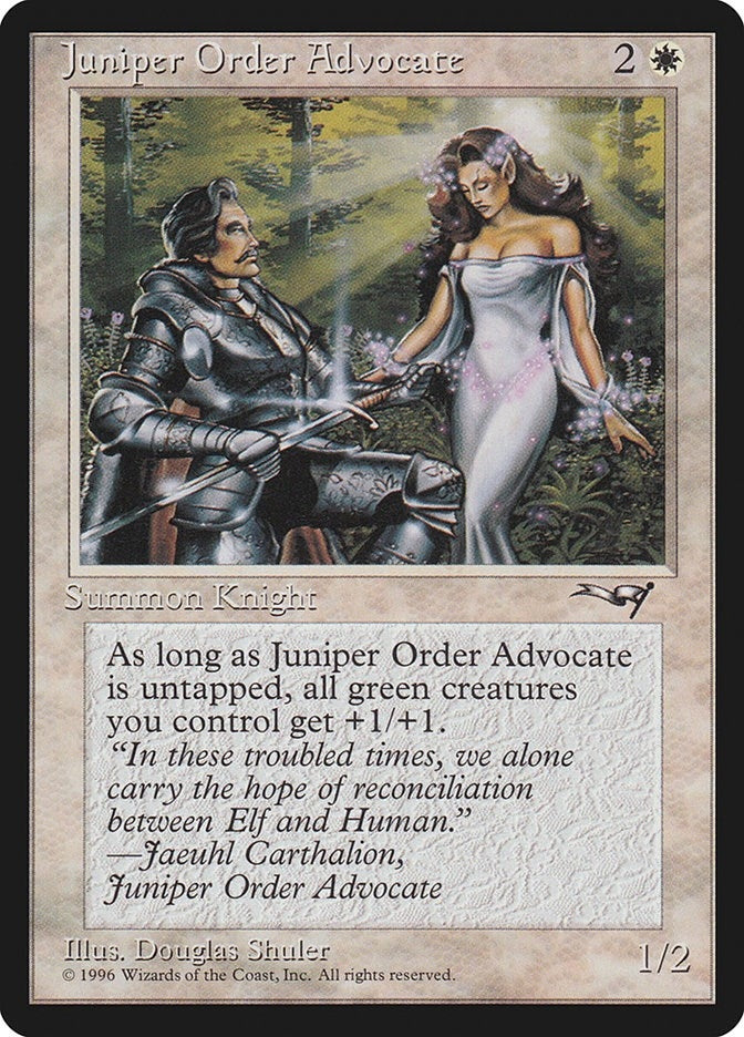 Image for Juniper Order Advocate (ALL) - Magic: The Gathering