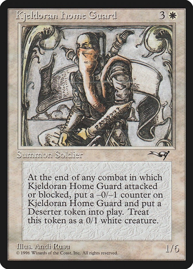 Image for Kjeldoran Home Guard (ALL) - Magic: The Gathering
