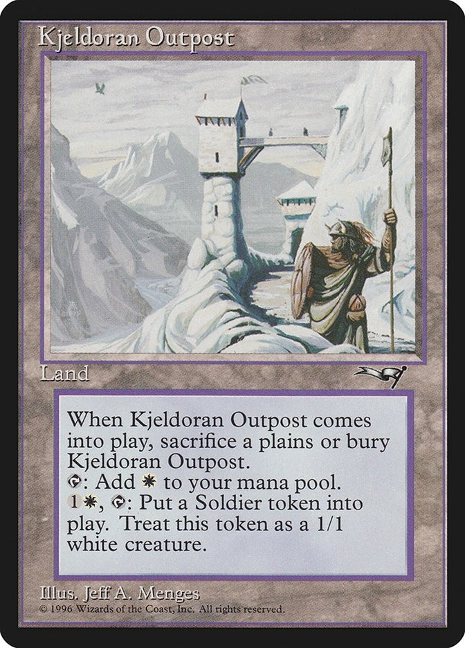 Image for Kjeldoran Outpost (184) (ALL) - Magic: The Gathering