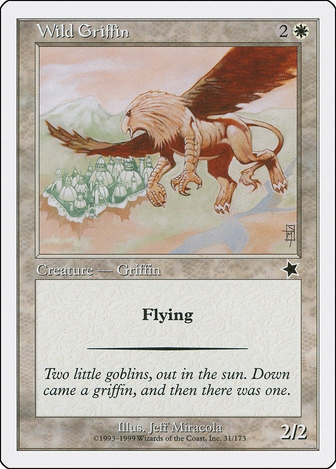 Image for Wild Griffin (31) (S99) - Magic: The Gathering